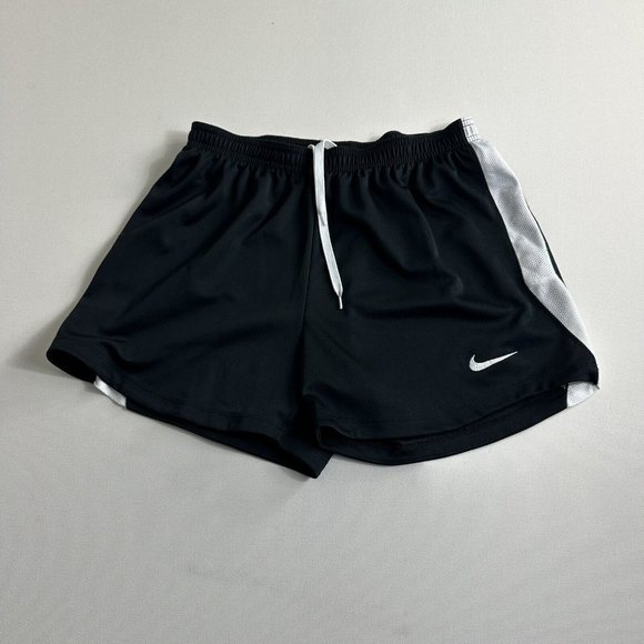 Nike‎ Shorts Womens Small Black Tempo Dri-Fit Running Active Gym Training Run - Picture 1 of 5